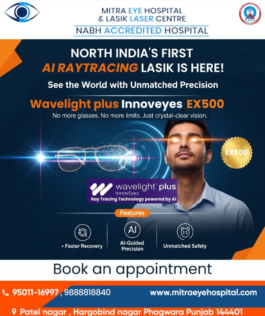 Why Mitra Eye Hospital Is the Best Choice for Wavelight Plus InnovEyes in India